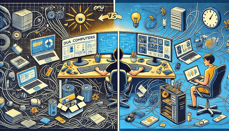 パソコンを2台持ちする理由：メリットとデメリットを比較