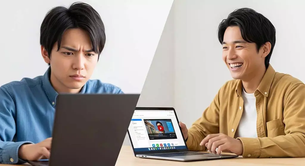 chromebookはおすすめしない？判断基準と本当のメリットイメージ
