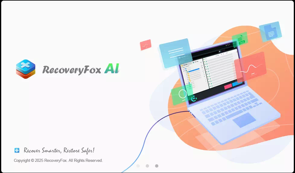 ①RecoveryFox AIを起動