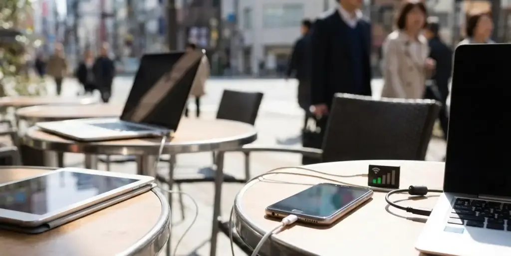 テザリングの距離は何メートル届く?